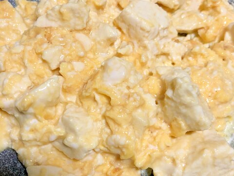 豆腐の卵とじ